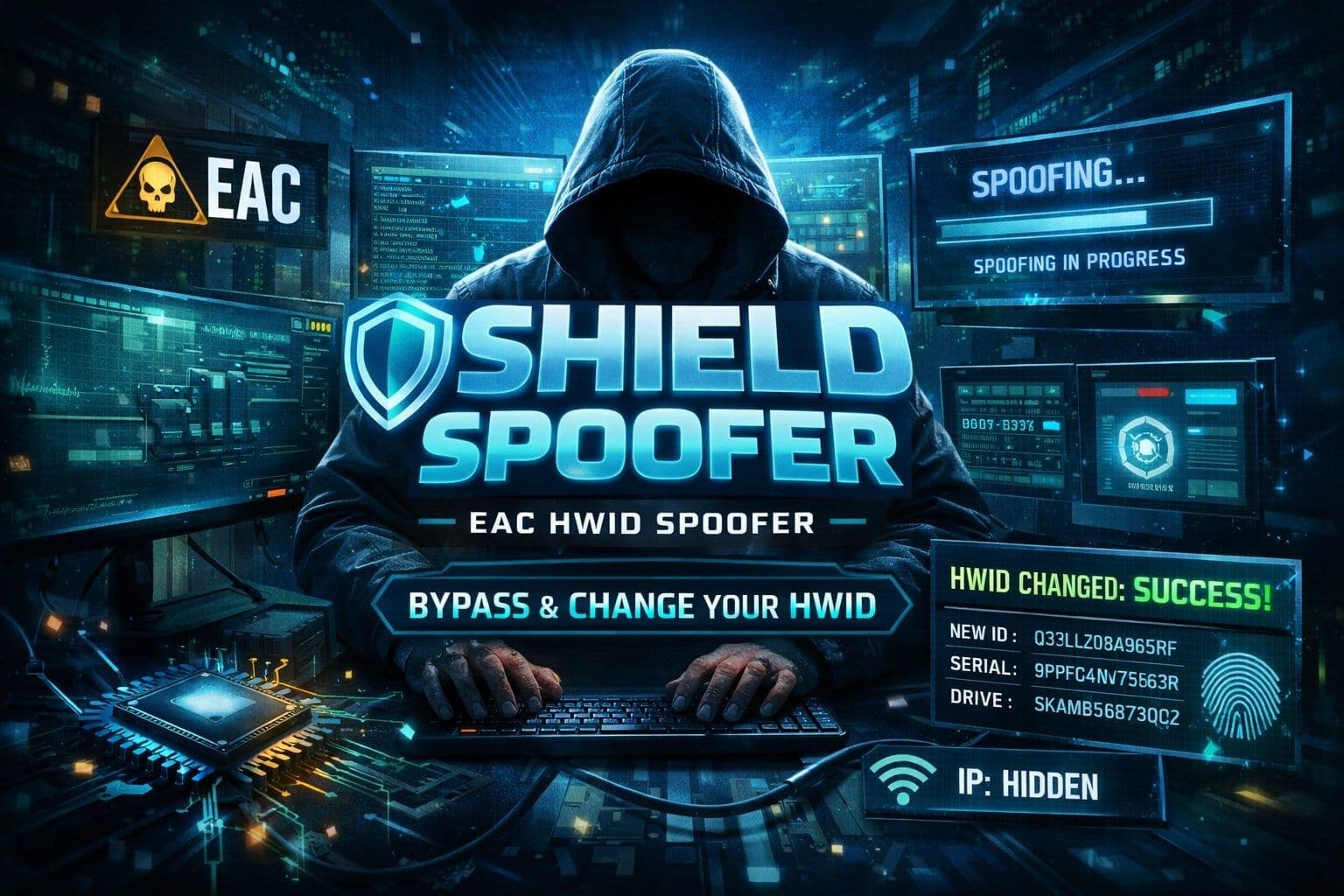 SHIELD SPOOFER — HWID Spoofer