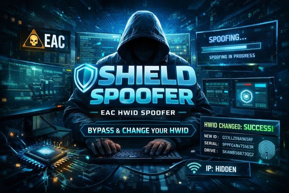 SHIELD SPOOFER — HWID Spoofer
